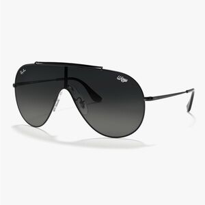 Ray-Ban Black Wings Shield Sunglasses